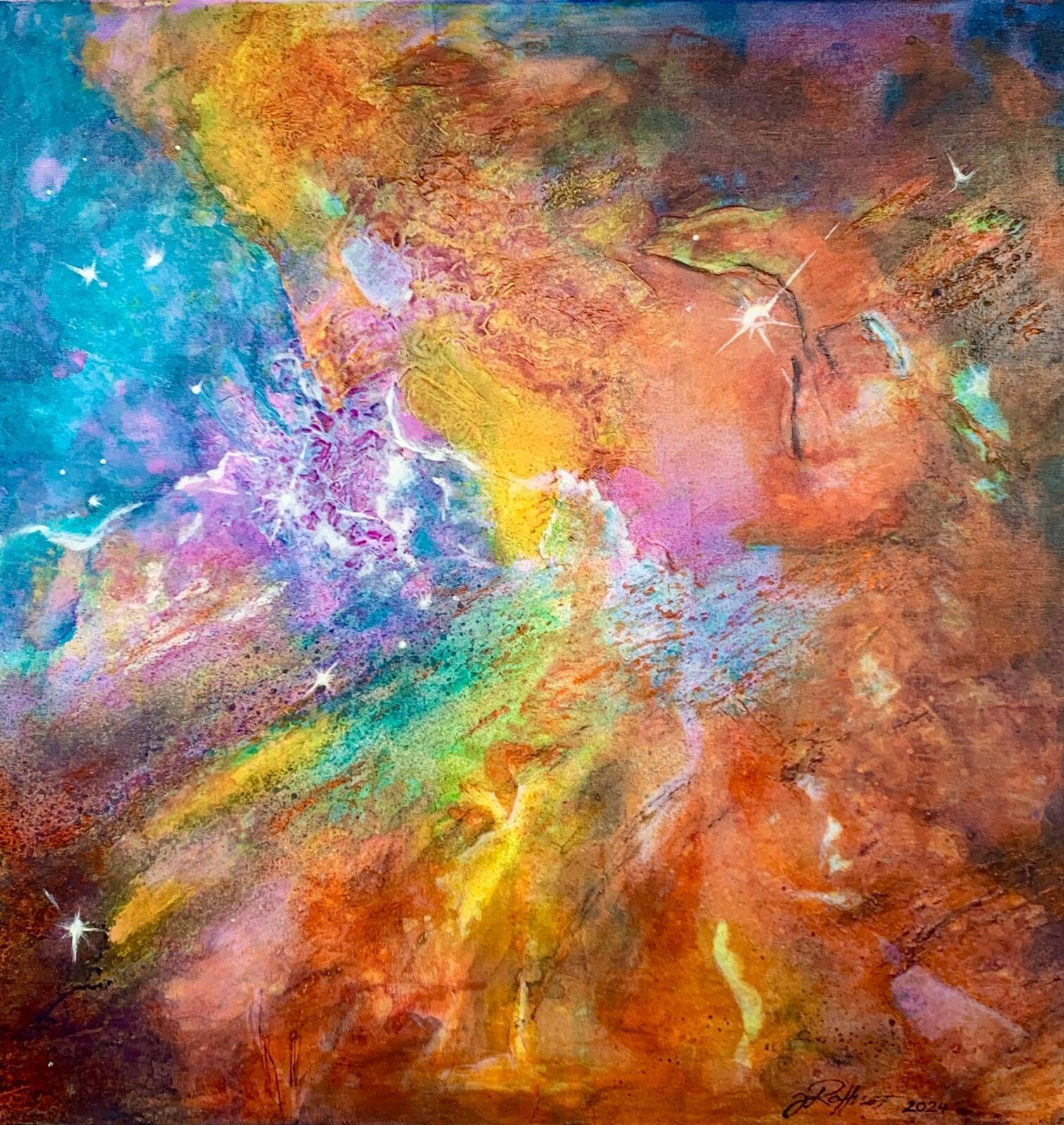 Blick durchs Hubble Space Teleskop